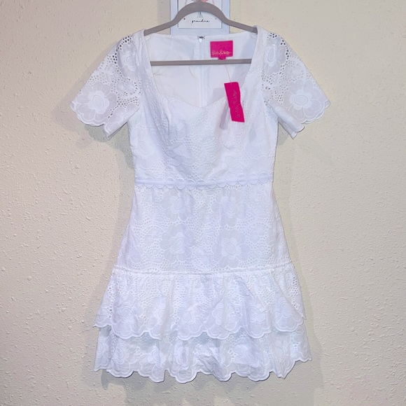 Lily Pulitzer Restor White Booni Dress - Picture 10 of 10